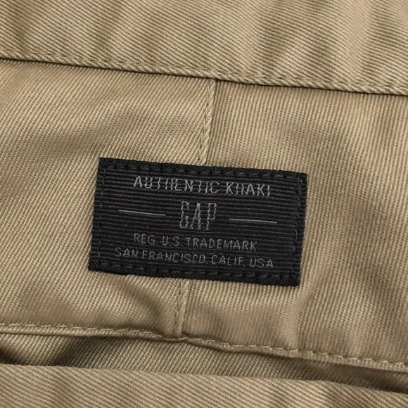 Men’s Tan Gap Chino Pants W33, L30 (Khakis) - Picture 4 of 5